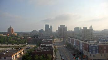 Weather camera view of Akron Beacon Journal.