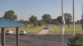 Weather camera view of Adrian Public Schools.