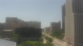 Weather camera view of Akron-Summit County Public Library.