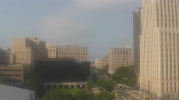 Weather camera view of Akron-Summit County Public Library.