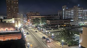 Weather camera view of City of Aurora IL.