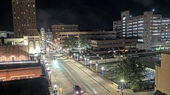 Weather camera view of City of Aurora IL.