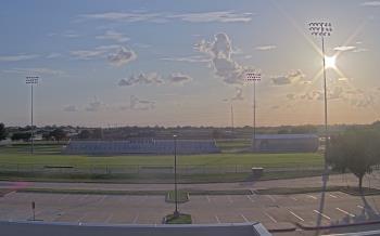 Weather camera view of Bluebonnet Elementary.