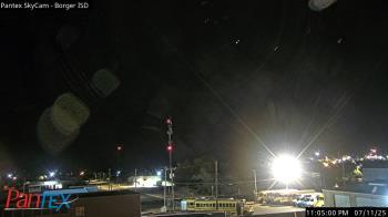 Weather camera view of Borger ISD.