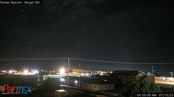 Weather camera view of Borger ISD.
