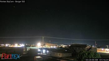 Weather camera view of Borger ISD.