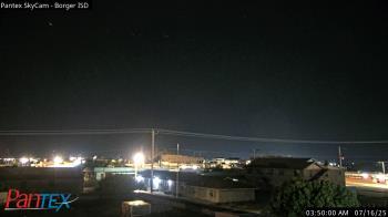 Weather camera view of Borger ISD.
