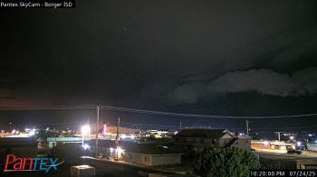 Weather camera view of Borger ISD.