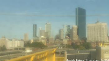 Weather camera view of Josiah Quincy ES.