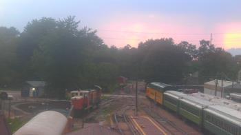 Weather camera view of Boone Scenic Valley Railroad.