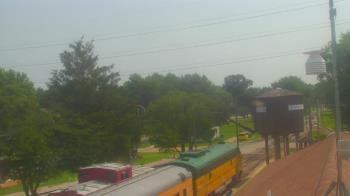 Weather camera view of Boone Scenic Valley Railroad.
