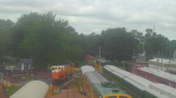Weather camera view of Boone Scenic Valley Railroad.