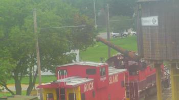Weather camera view of Boone Scenic Valley Railroad.