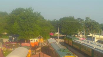 Weather camera view of Boone Scenic Valley Railroad.