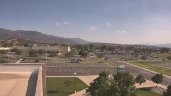 Weather camera view of Canyon View High School.