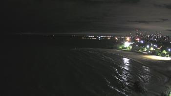 Weather camera view of Edgewater Beach.