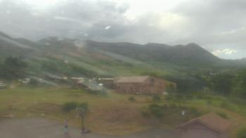 Weather camera view of United Methodist Church.