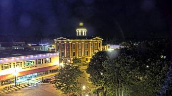 Weather camera view of City of Woodstock.