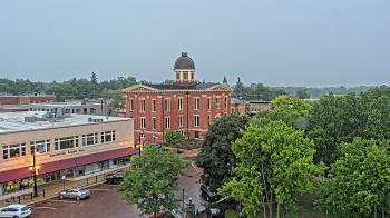 Weather camera view of City of Woodstock.