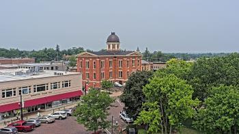 Weather camera view of City of Woodstock.