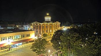 Weather camera view of City of Woodstock.