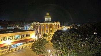 Weather camera view of City of Woodstock.
