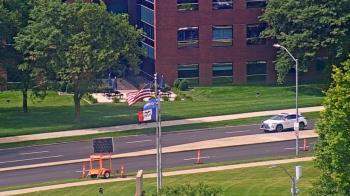 Weather camera view of Mercy West Hospital.