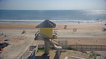 Weather camera view of Volusia County Lifeguard HQ Admin Center.