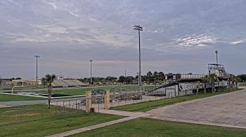 Weather camera view of Edna ISD.