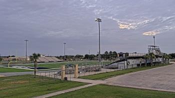 Weather camera view of Edna ISD.