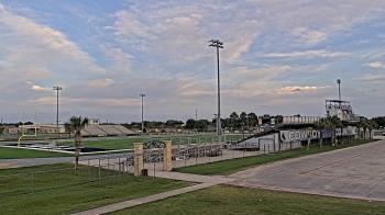 Weather camera view of Edna ISD.