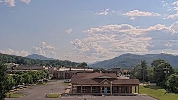 Weather camera view of Erwin Town Hall.