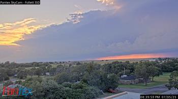 Weather camera view of Follett ISD.