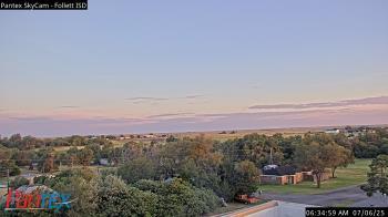 Weather camera view of Follett ISD.