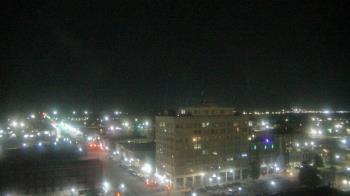 Weather camera view of First National Bank-Hutchinson.
