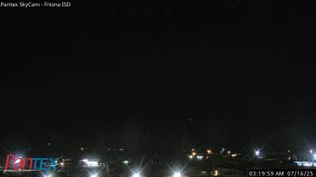 Weather camera view of Friona ISD.