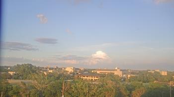 Weather camera view of Fort Hays State University.