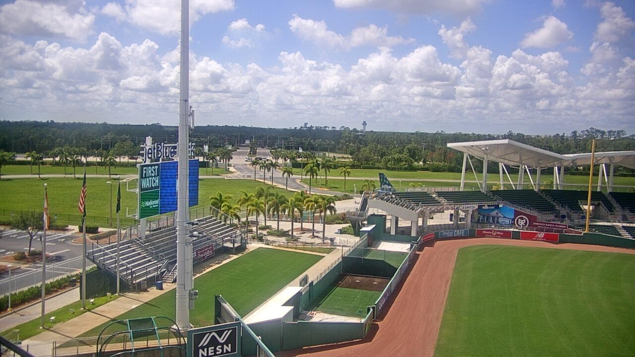 Thumbnail for current weather camera view from JetBlue Park at Fenway South in Arborwood, Florida
