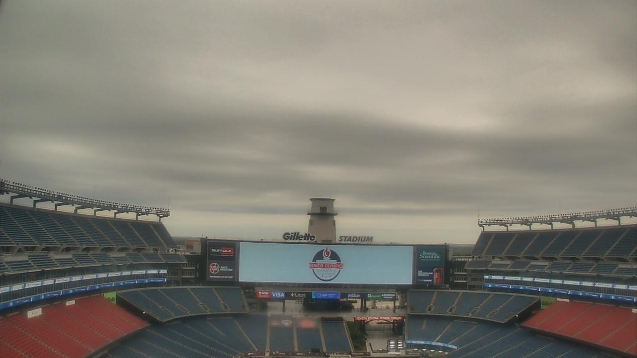 Thumbnail for current weather camera view from Gillette Stadium in Foxborough, Massachusetts