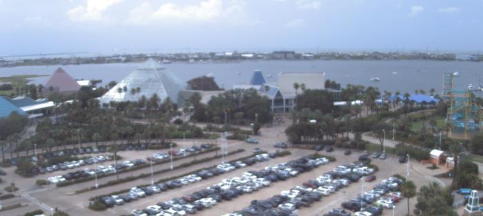 Weather camera view of Moody Gardens Inc..
