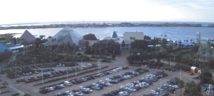 Weather camera view of Moody Gardens Inc..