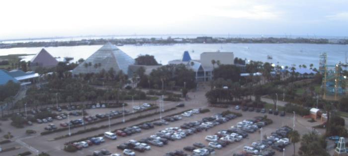 Weather camera view of Moody Gardens Inc..