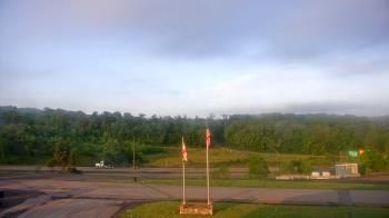 Weather camera view of Garrett County EMA - Grantsville County Roads.