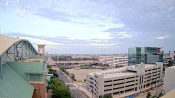 Weather camera view of Minute Maid Park.