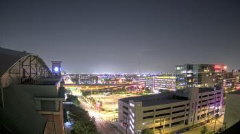 Weather camera view of Minute Maid Park.