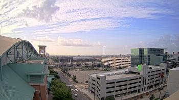 Weather camera view of Minute Maid Park.