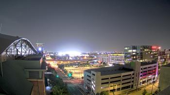 Weather camera view of Minute Maid Park.
