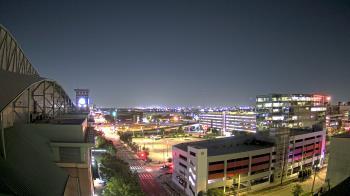 Weather camera view of Minute Maid Park.