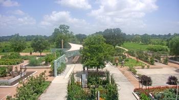 Weather camera view of Houston Botanic Garden.
