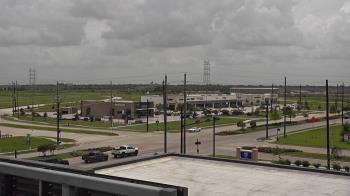 Weather camera view of Iowa Colony Police Department.